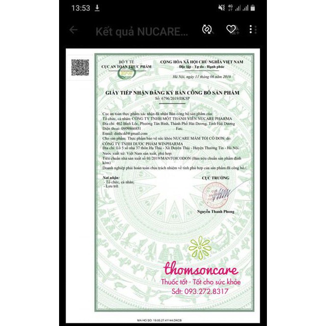 Viên uống dầu tỏi và Giảo cổ lam Nucare - Hỗ trợ giảm mỡ máu, tăng sức đề kháng, hạ cholesterol