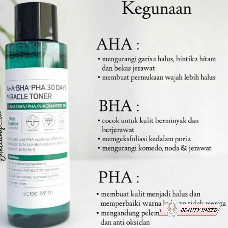 Nước Hoa Hồng Giảm Mụn Some By Mi AHA-BHA-PHA 30 Days Miracle Toner 150ml | BigBuy360 - bigbuy360.vn