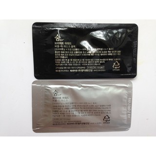 Sample mặt nạ sủi bọt thải độc SUM:37