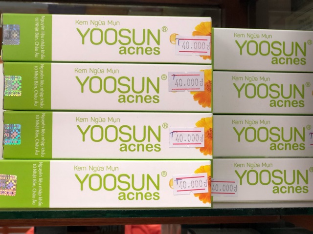 Kem ngừa mụn YOOSUN acnes