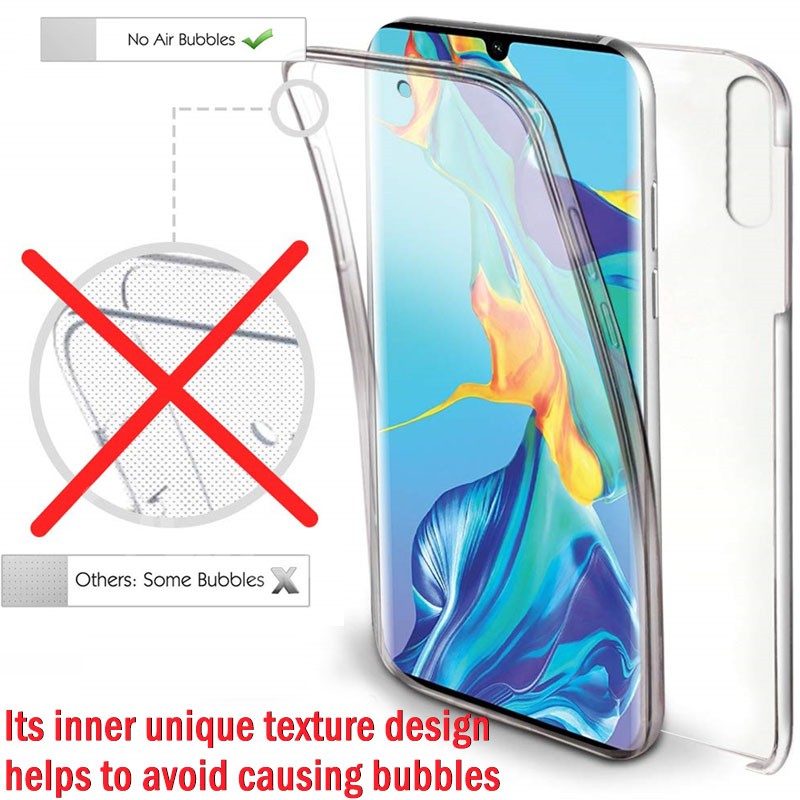 ốp điện thoại Silicone Trong Suốt 360 Độ Cho Huawei Y9 Prime Y7 Y6 Pro Y5 2019 2018 Y9Prime Y7Pro Y6 Pro