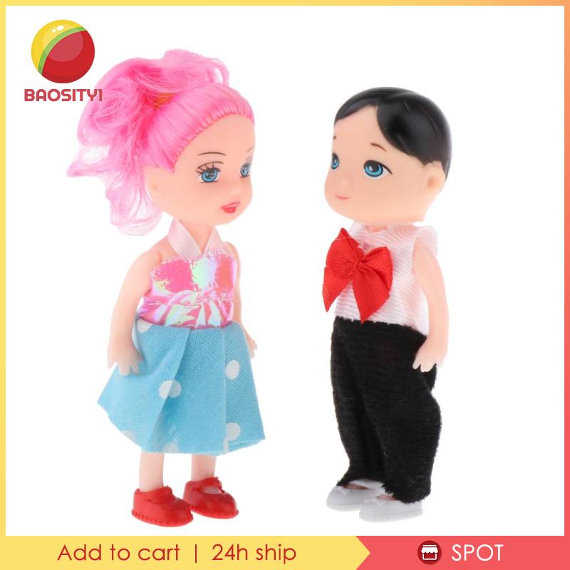 Bộ Búp Bê Gia Đình Màu Hồng Dành Cho Mẹ Và Bé