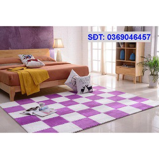 SÉT 24 tấm- Thảm Lông xốp Hàn Quốc
