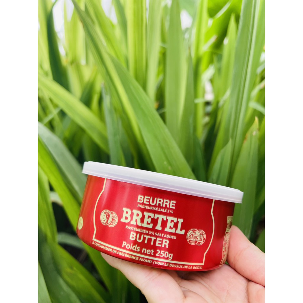 BƠ BRETEL (Bơ Đồng Tiền )  PHÁP 250gr date 04.2024