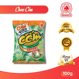Kẹo Chew mềm HẢI HÀ Hương Cốm (Gói 100 Gram) - Hàng chính hãng