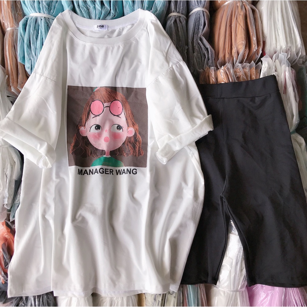 BỘ THUN NGỐ CÔ GÁI MÁ HỒNG XINH XINH 40-60kg cotton mềm mịn