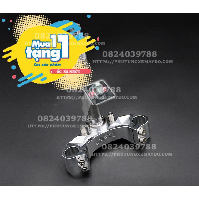 CHẢNG BA NHÔM CNC NGUYÊN KHỐI TRF WINNER MOD CHO EXCITER 150
