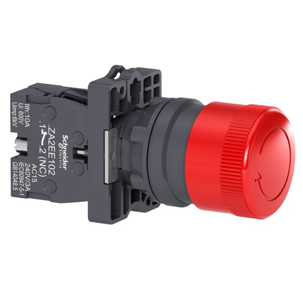 Nút dừng khẩn cấp XA2ES442 Schneider đường kính 22mm màu đỏ