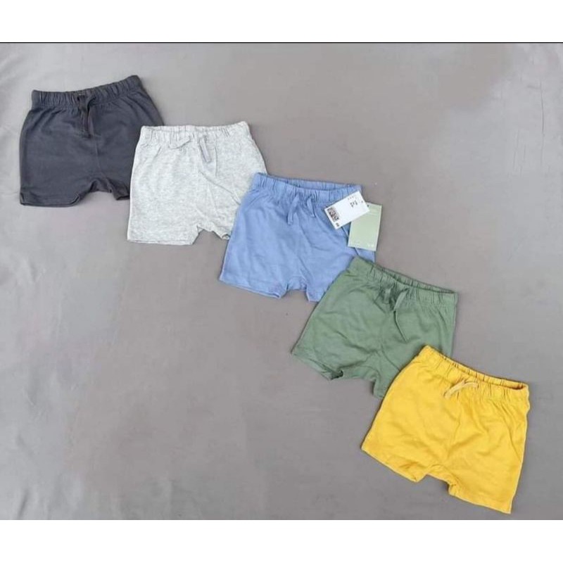 SET 5 QUẦN SHORTS COTTON MỀM HM AUTHENTIC