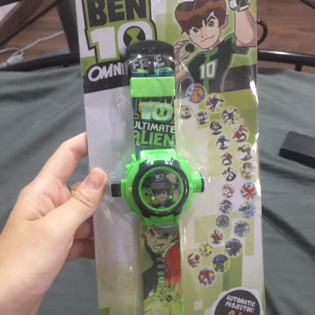 Đồng hồ Ben 10 chiếu hình 3D cho bé