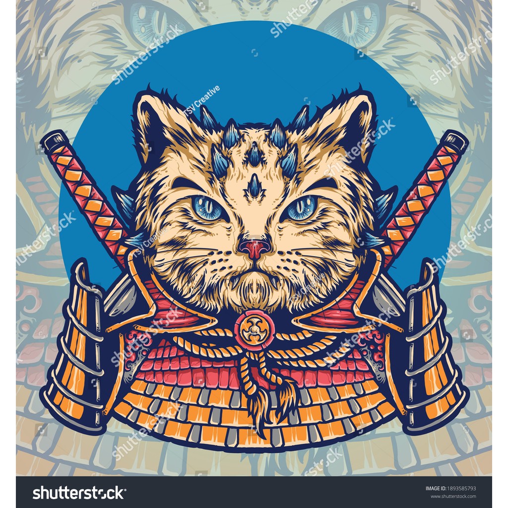 Tranh lụa 3d Samurai Nhật Bản SMRNB-09