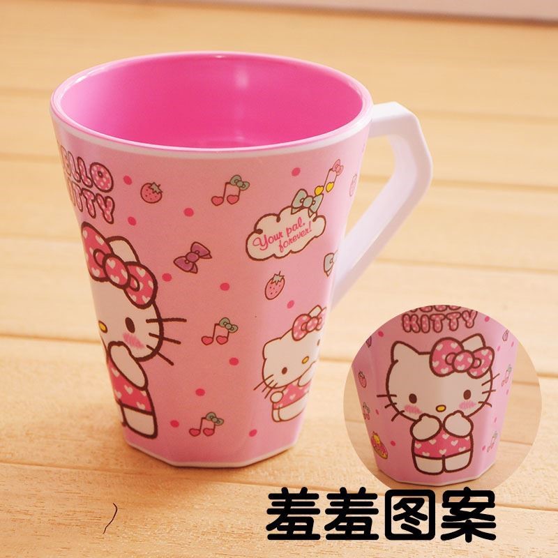 🌻LY NHỰA TAY CẦM 🎀 KITTY HOUSE