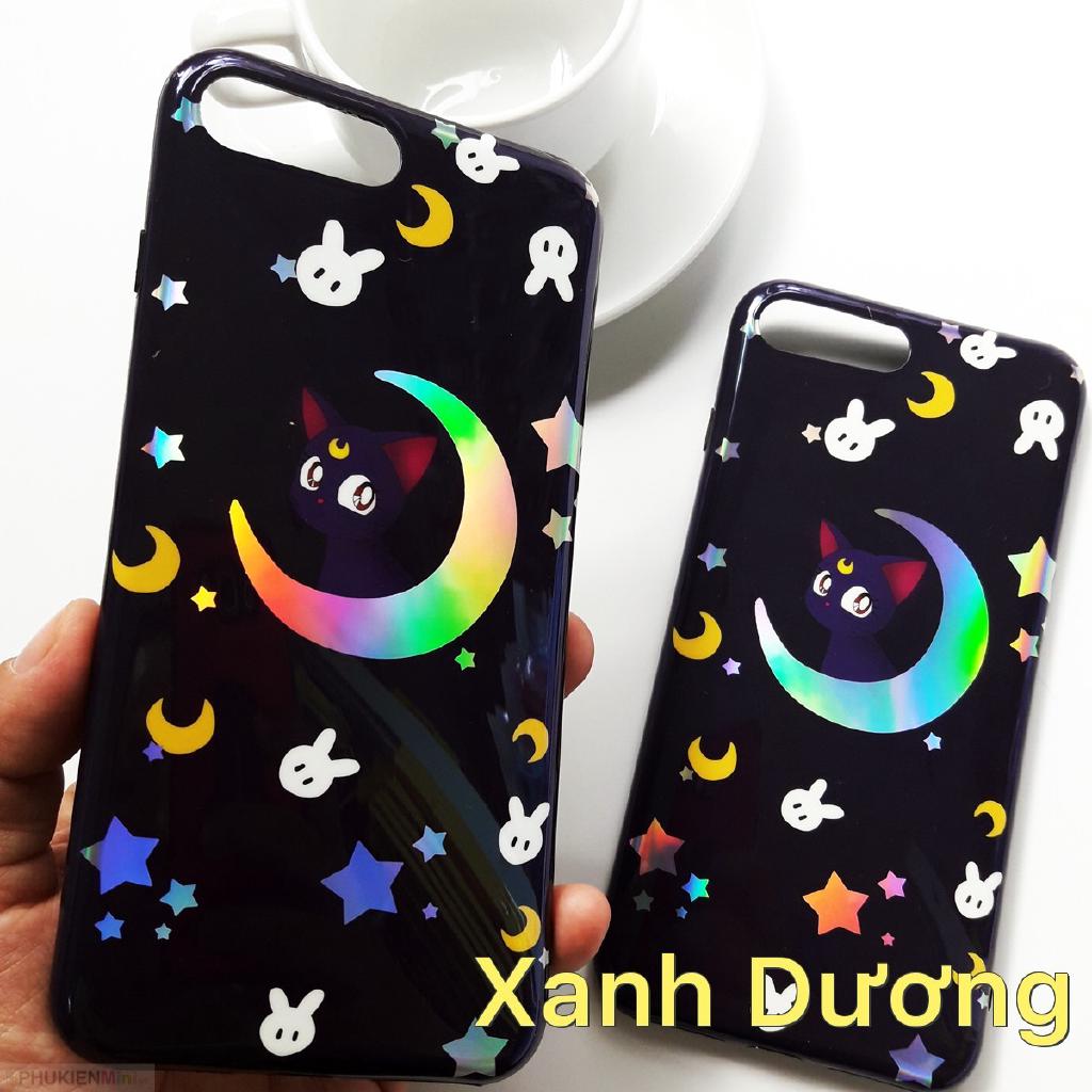 Ốp lưng laser phản sáng siêu dễ thương cho iPhone 7 Plus / iPhone 8 Plus