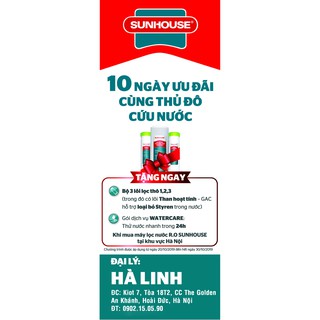 MÁY LỌC NƯỚC RO SUNHOUSE SHA76211CK