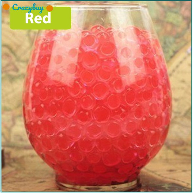 3000Pcs Crystal Mud Water Bubble Bead for Vase Filler Soil Plant decoration
