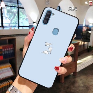 Ốp lưng Samsung A11 in hình hoạt hình gấu dễ thương rẻ