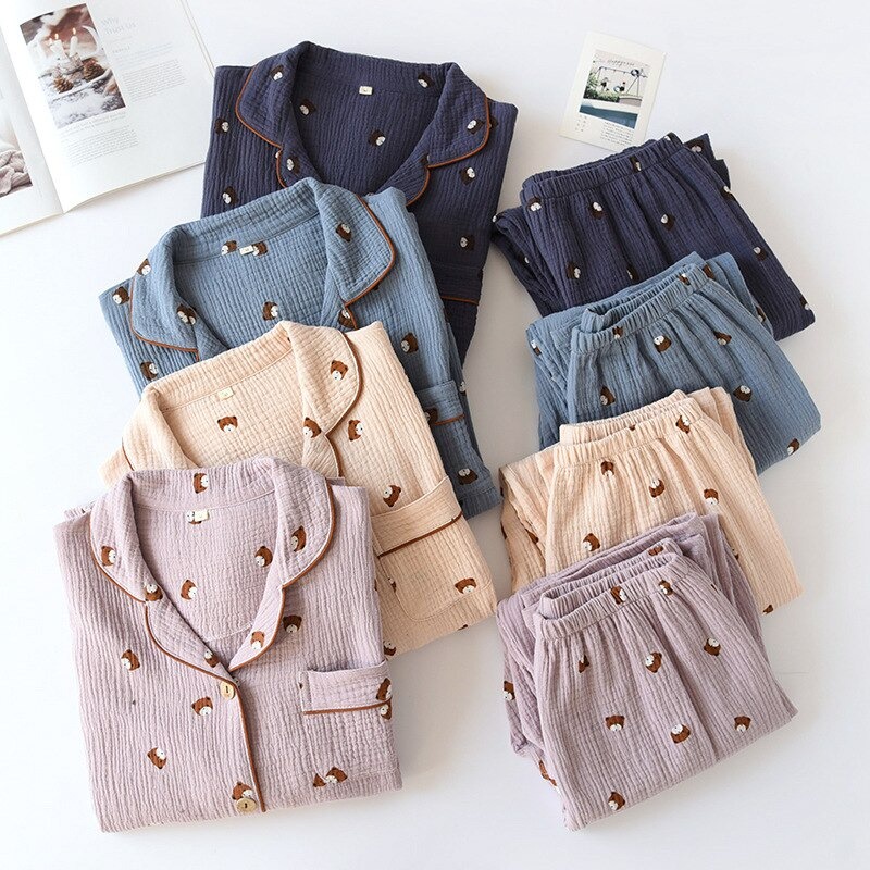 Pyjama Đồ Ngủ Mặc Nhà Họa Tiết PJ15