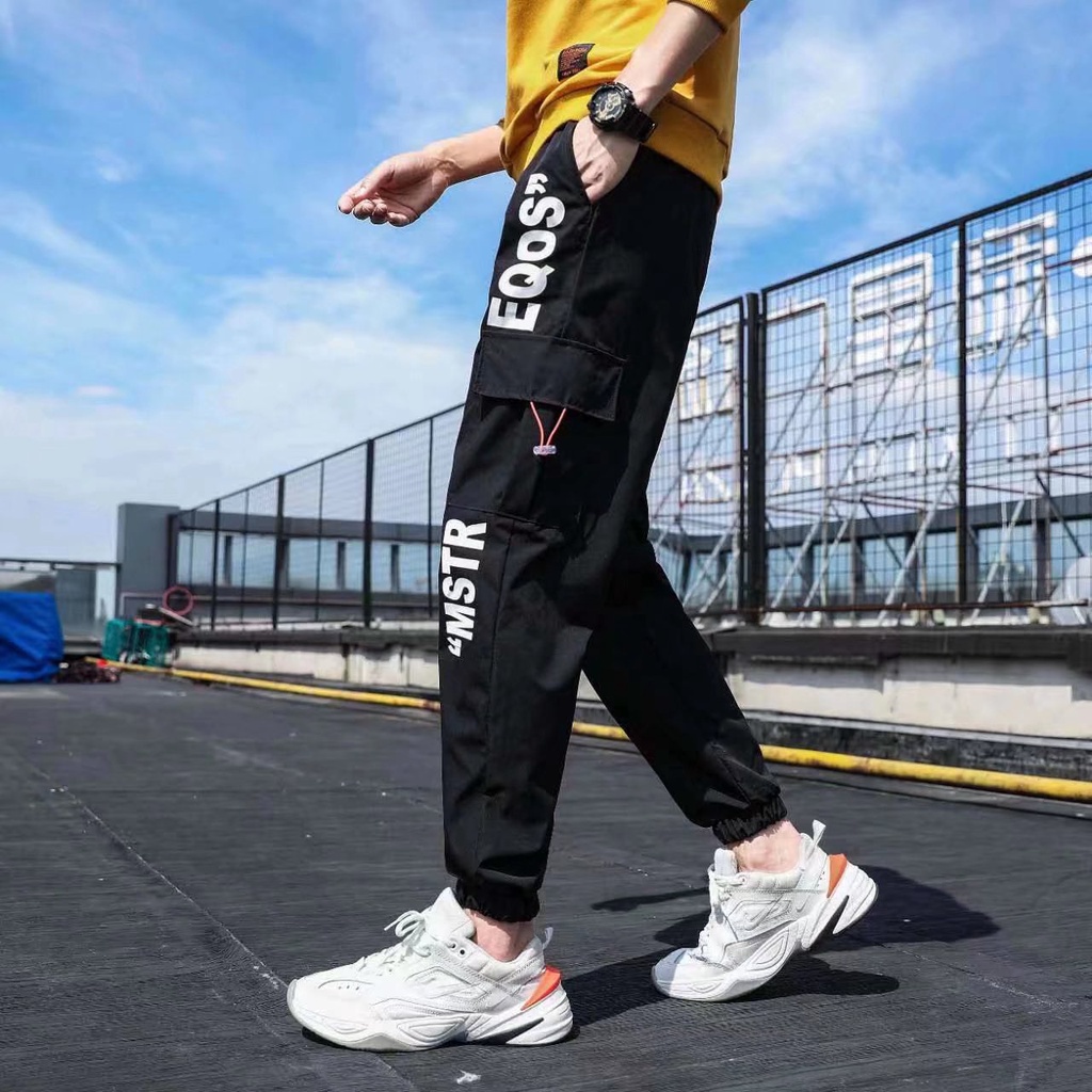 Quần ống rộng Phong Cách Nhật Bản Năng Động Dành Cho Nam