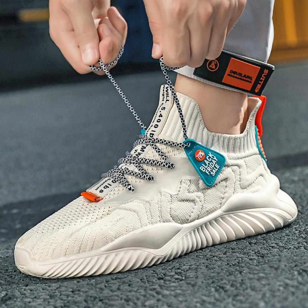 Giày sneaker nam BlackFriday vải thoáng khí khử mùi hàng mới về