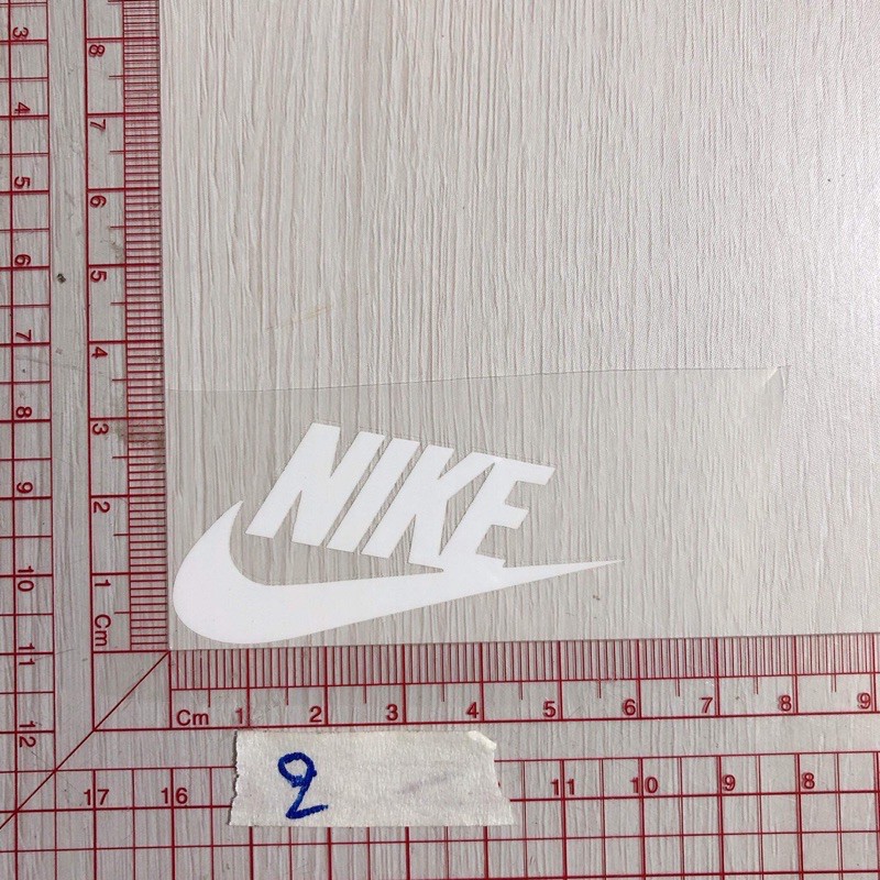 Sticker hình ủi nhiệt logo thể thao