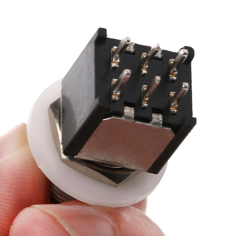 Hộp Kim Loại AOTO DPDT Có Công Tắc Tạo Hiệu Ứng Bàn Đạp Chân Cho Guitar