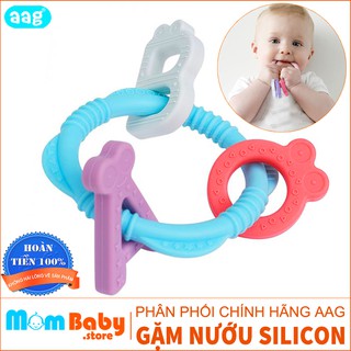 Gặm Nướu Silicon Mềm AAG Hàn Quốc Giảm Ngứa Lợi Cho Bé