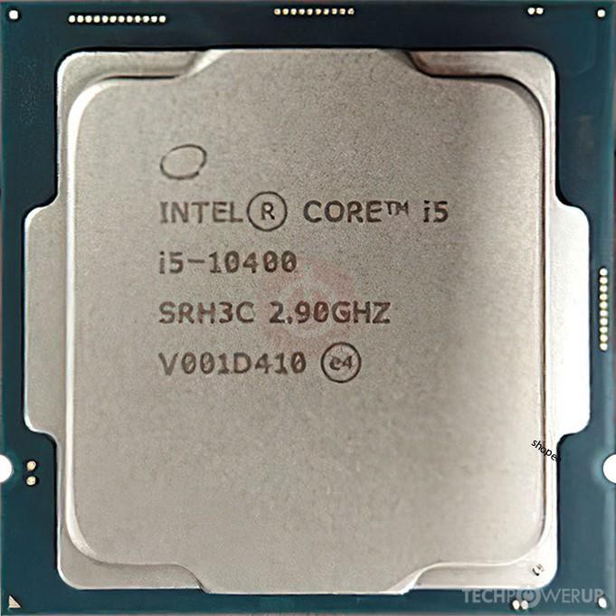 Bộ vi xử lý / CPU Intel Core i5 10400 (2.9 GHz turbo up to 4.3 GHz, 6 core 12 Threads , 12MB Cache, 65W)