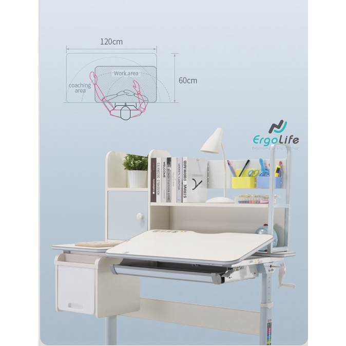 Bộ bàn trẻ em Ergonomic Sihoo H3