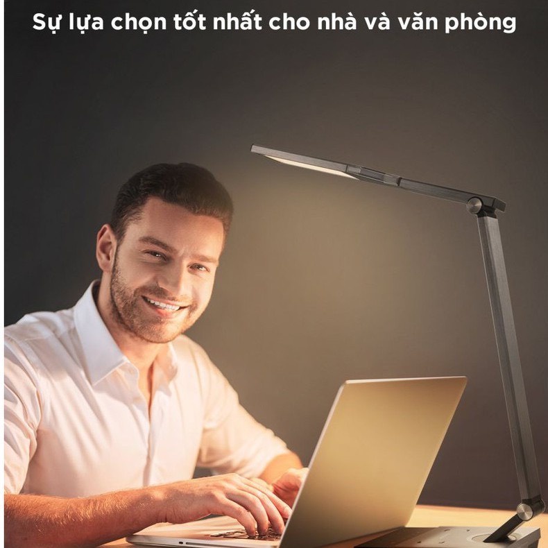 Đèn Led để bàn Taotronics TT-DL050, thân kim loại, tích hợp sạc không dây