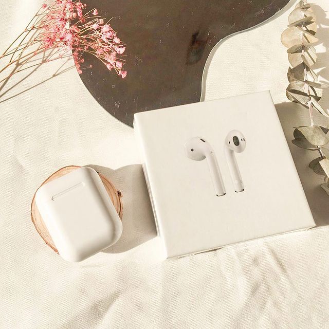 [AIRPODS 2] Tai Nghe Bluetooth Airpods 2 Định Vị-Đổi Tên-Sạc Không Dây-Tháo Tai Dừng Nhạc Phiên Bản 2021