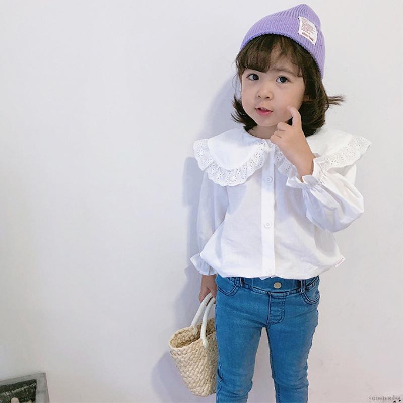 Áo sơ mi trẻ em nhỏ xinh tay dài