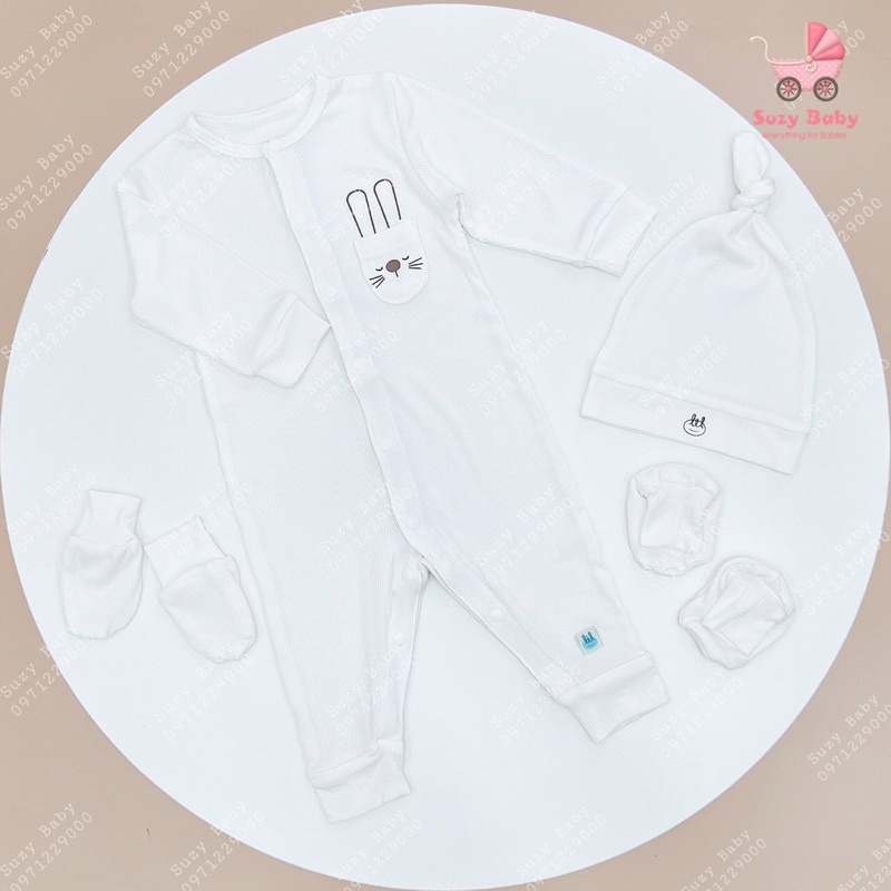 Body LIL Little Love 5 màu vải tăm túi ngực cho bé 0-6m, Suzy baby