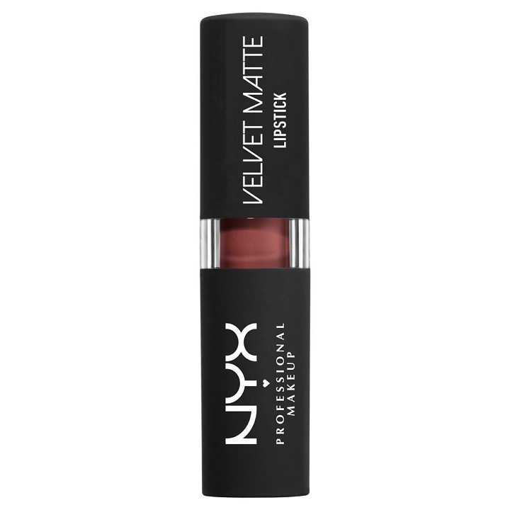 Son NYX Velvet Charmed Màu Hồng Nude Matte Lipstick