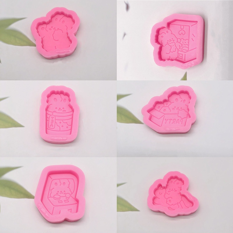 Khuôn Silicone Làm Bánh Hình Thỏ Con Xinh Xắn