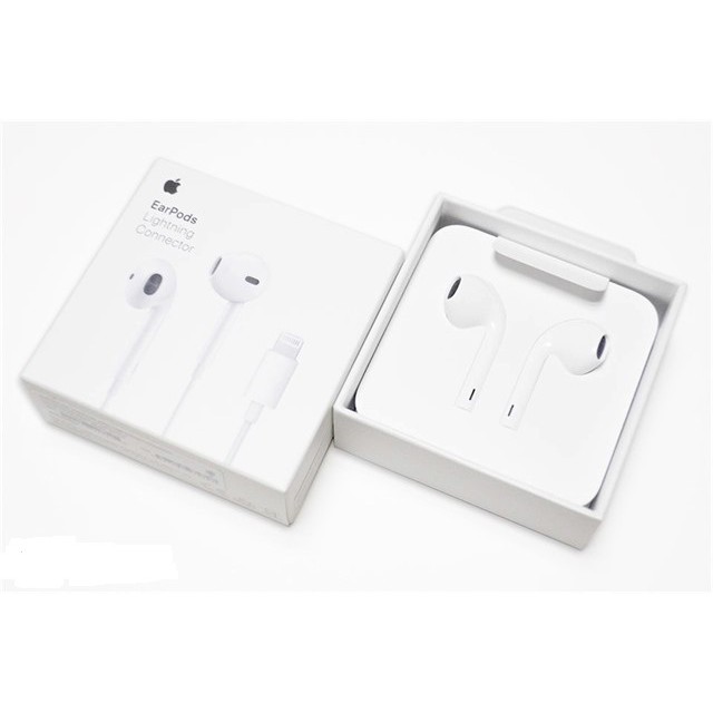 [Mã SKAMPUSHA7 giảm 8% đơn 250k]Tai nghe Apple EarPods Lightning - Chính hãng bảo hành 12 tháng