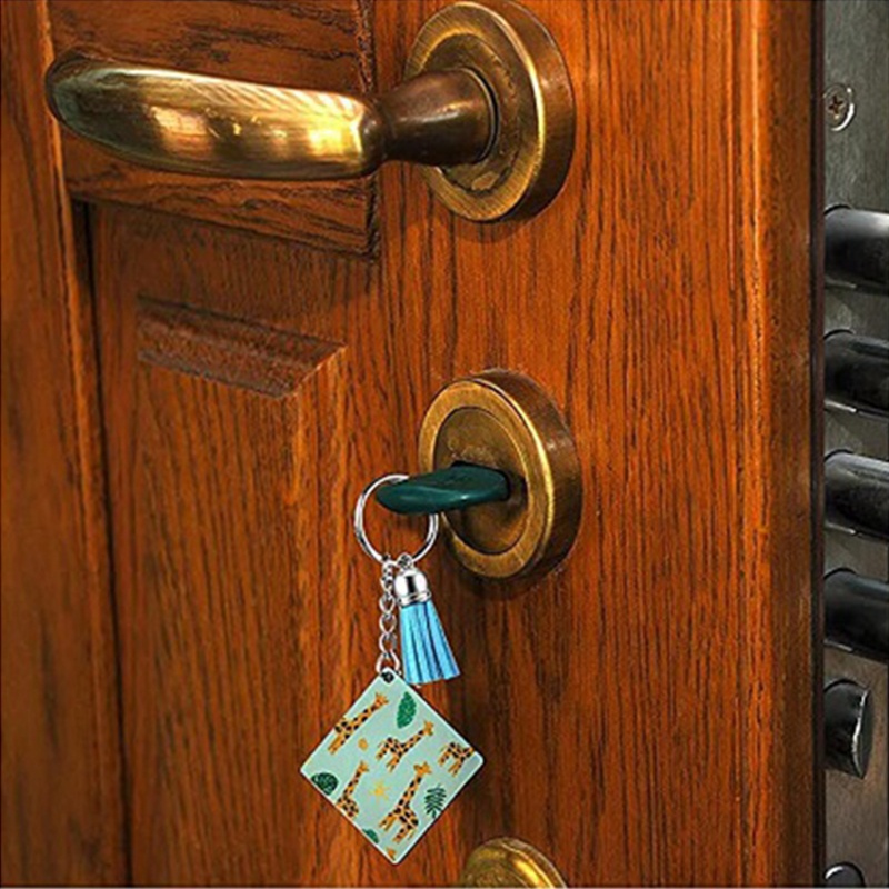 Set 320 Móc Chìa Khóa Bằng Acrylic Kèm 80 Móc Khóa