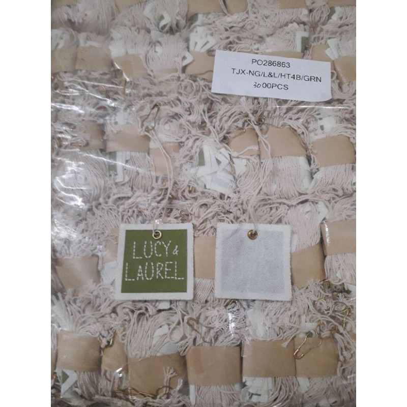 100c tag vải cao cấp.