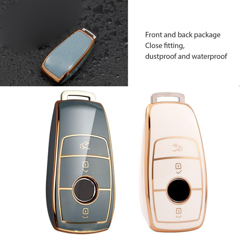 MYRONGVN Vỏ Bọc Chìa Khóa Điều Khiển Từ Xa Cho Mercedes-Benz E-class A-class C-class