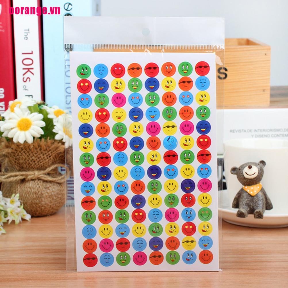 Bộ 10 Miếng Dán Hình Mặt Cười Cho Lớp Học / Giáo Viên