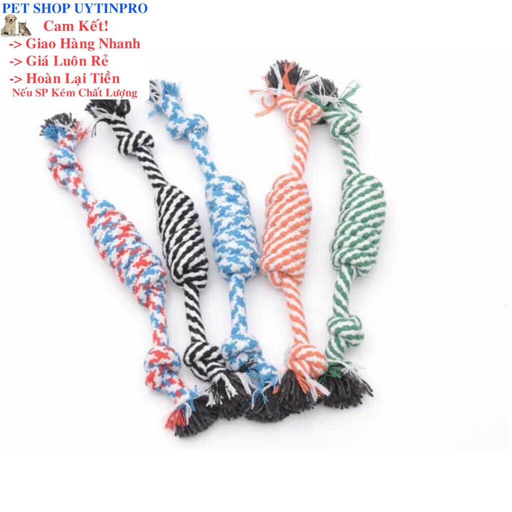ĐỒ CHƠI DÂY THỪNG BỆN TUA RUA CHO THÚ CƯNG - Pet shop Uytinpro