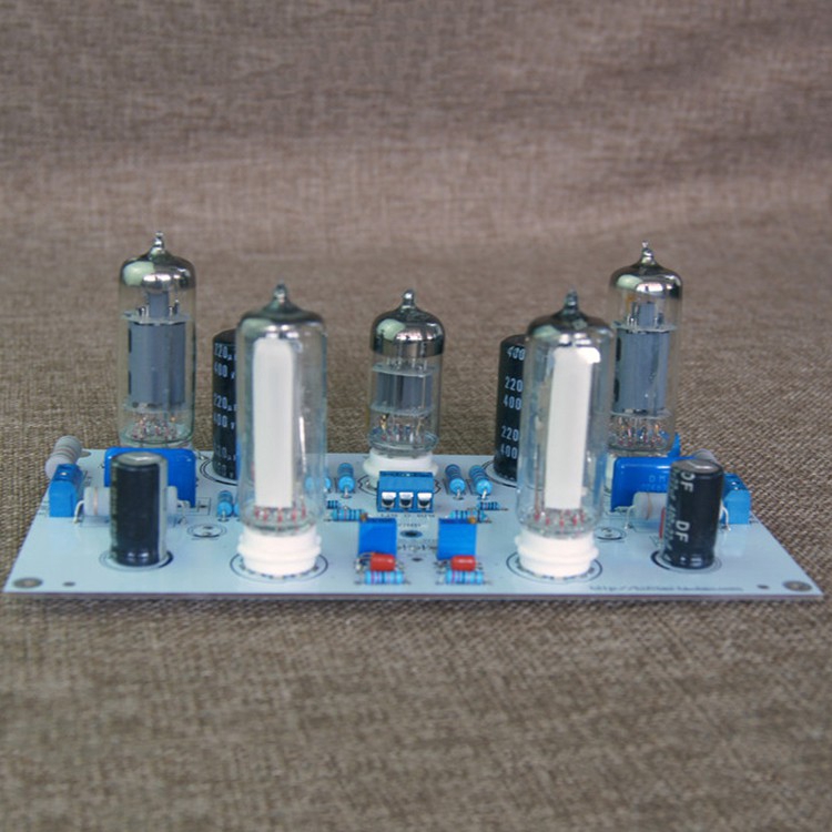 Bảng mạch khuếch đại công suất PCB 6N2/ 6N1+6P1 3W*2 hifi stereo ống chân không trần mới