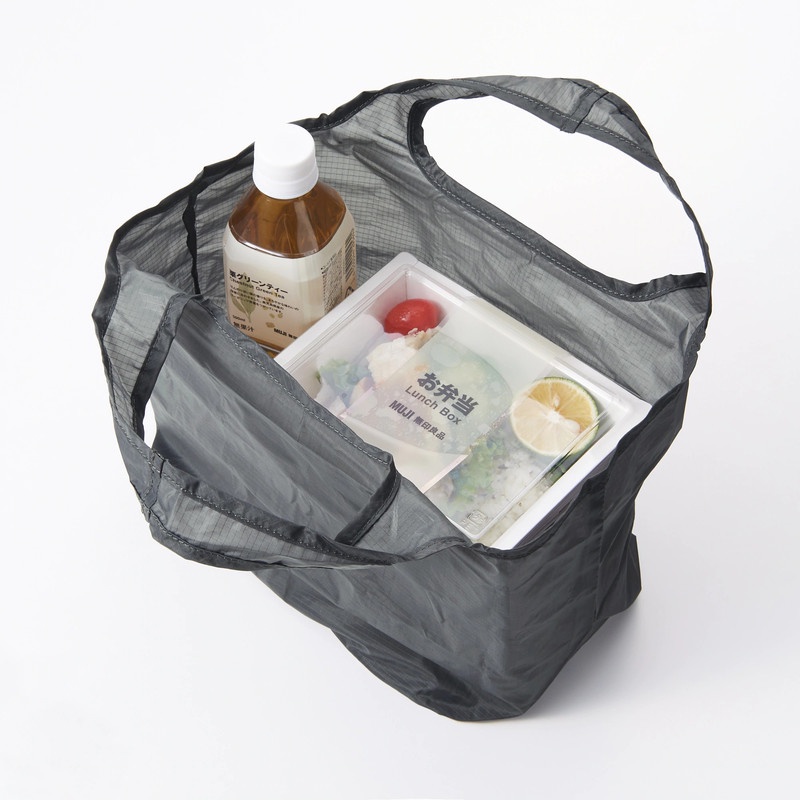 Muji Túi Mua Sắm Nylon Gusset