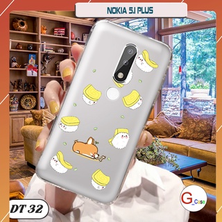 Ốp lưng điện thoại Nokia 5.1 Plus dẻo trong in hình