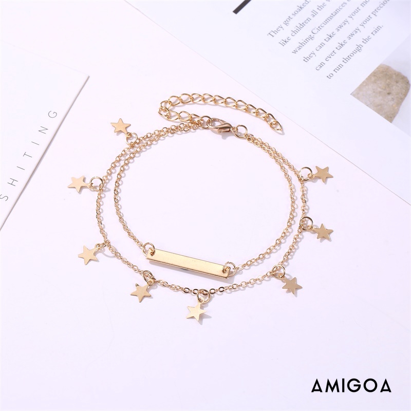 Lắc Chân Họa Tiết Ngôi Sao Thời Trang | BigBuy360 - bigbuy360.vn