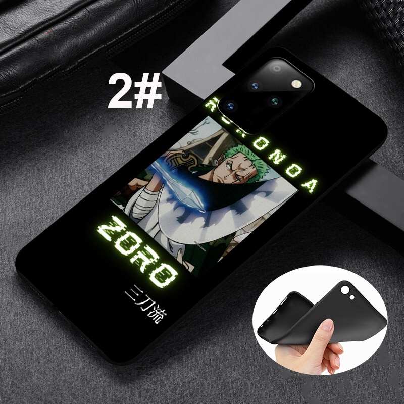 Ốp Điện Thoại Dẻo Họa Tiết Hoạt Hình One Piece zoro Cho Samsung Galaxy M51 M31 A70 A50s A50 A40s A30s A20 A20s A10s GA15
