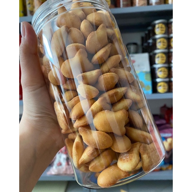 HCM bánh gấu nhân kem vị tuổi thơ 1000g - bánh gấu Thiên Hồng