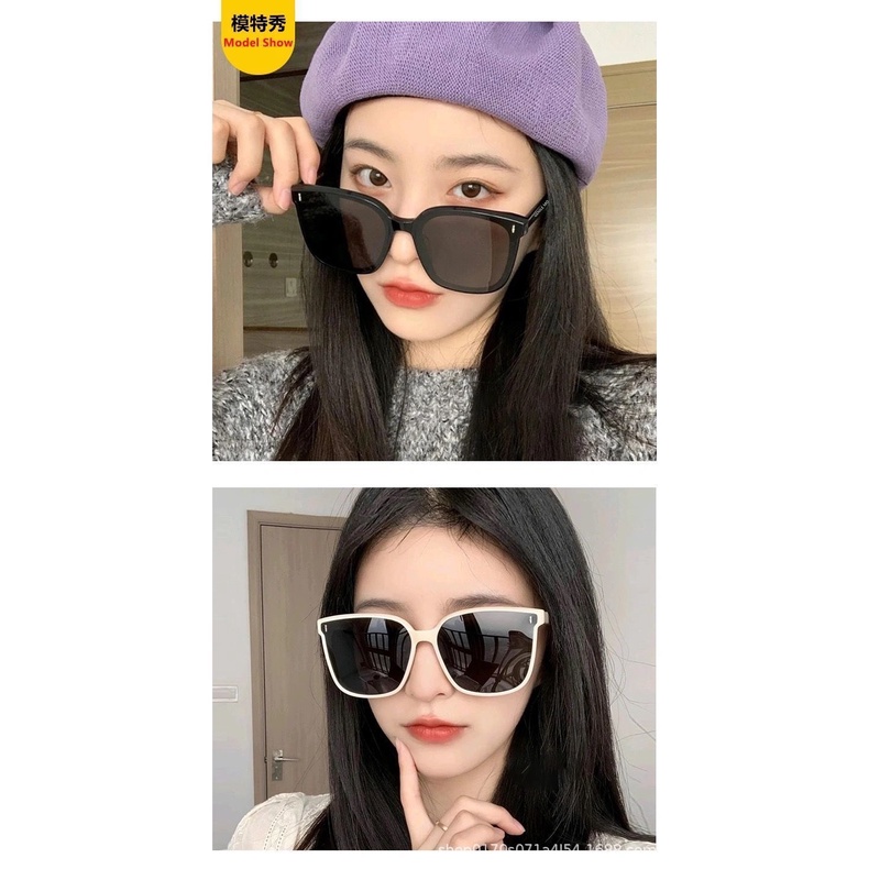 Kính mắt nam nữ thiết kế mắt vuông dễ đeo màu sắc thời trang