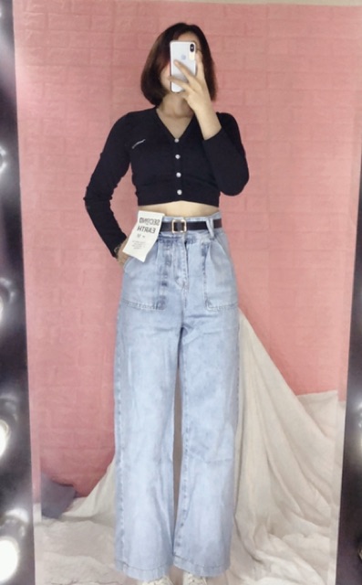 Quần bò túi hotren👉kéo sang xem video ảnh thật | BigBuy360 - bigbuy360.vn