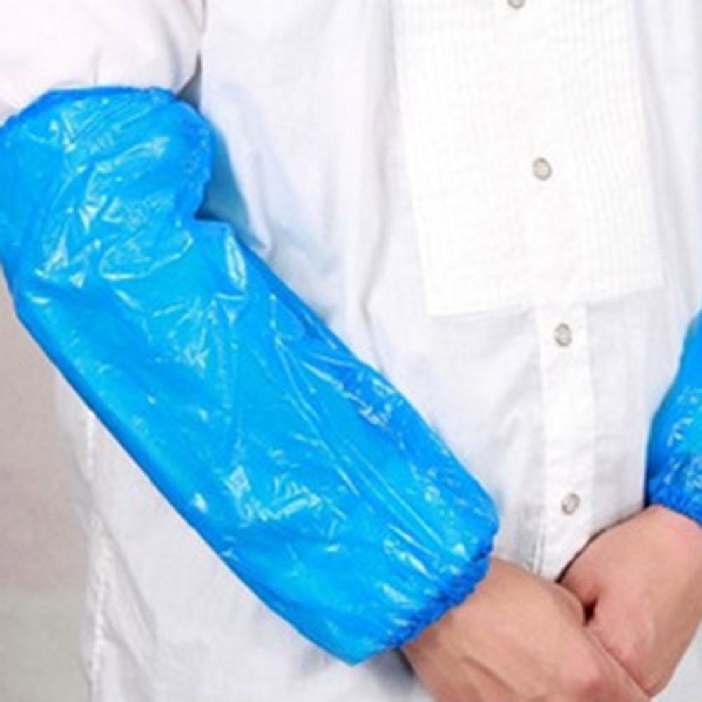 Set 100 Bao Tay Nhựa Bảo Vệ Chống Nước Dùng Một Lần