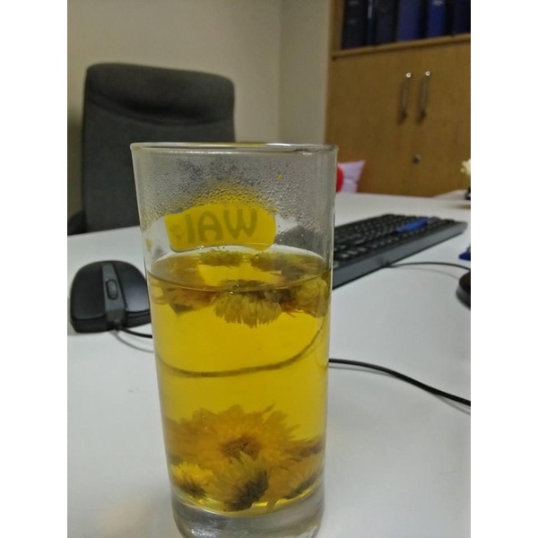 100gr hoa cúc trà thơm hàng đẹp bông vàng